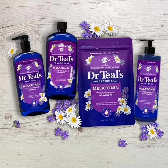 Dr Teal's Sleep Bath Foaming Bath 34 fl oz Lavender Pack of 3