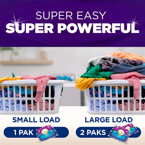 ARM and HAMMER Plus OxiClean 5-in-1 Laundry Detergent Power Pks Fresh Burst 42ct Pack of 2