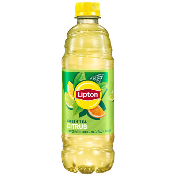 Lipton Green Tea Citrus Iced Tea, 16.9 Fl Oz, 24 Count Pack