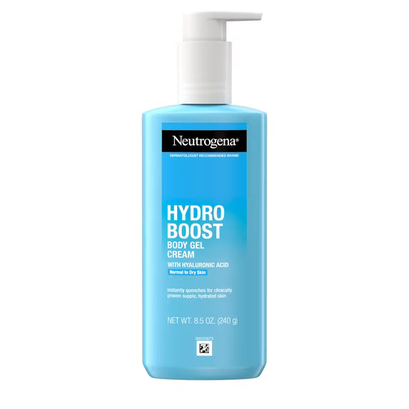 Neutrogena Hydro Boost Body Gel Cream 8.5 oz with Hyaluronic Acid – Pack of 2