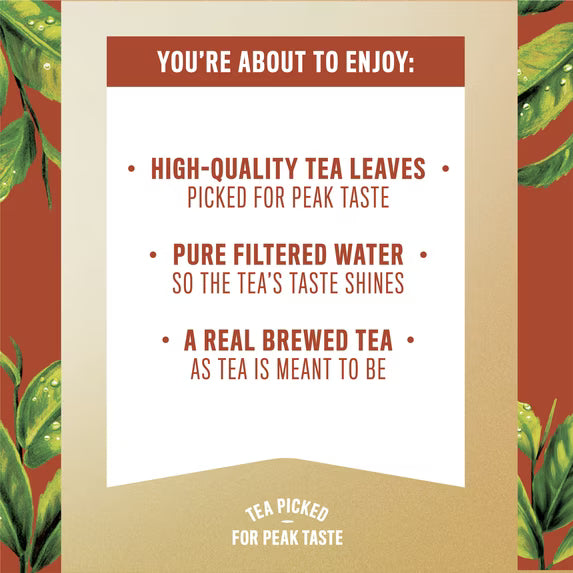 (2 PACK) Gold Peak Iced Tea, Zero Sugar Sweet Tea Bottles, 16.9 fl oz, 6 pack