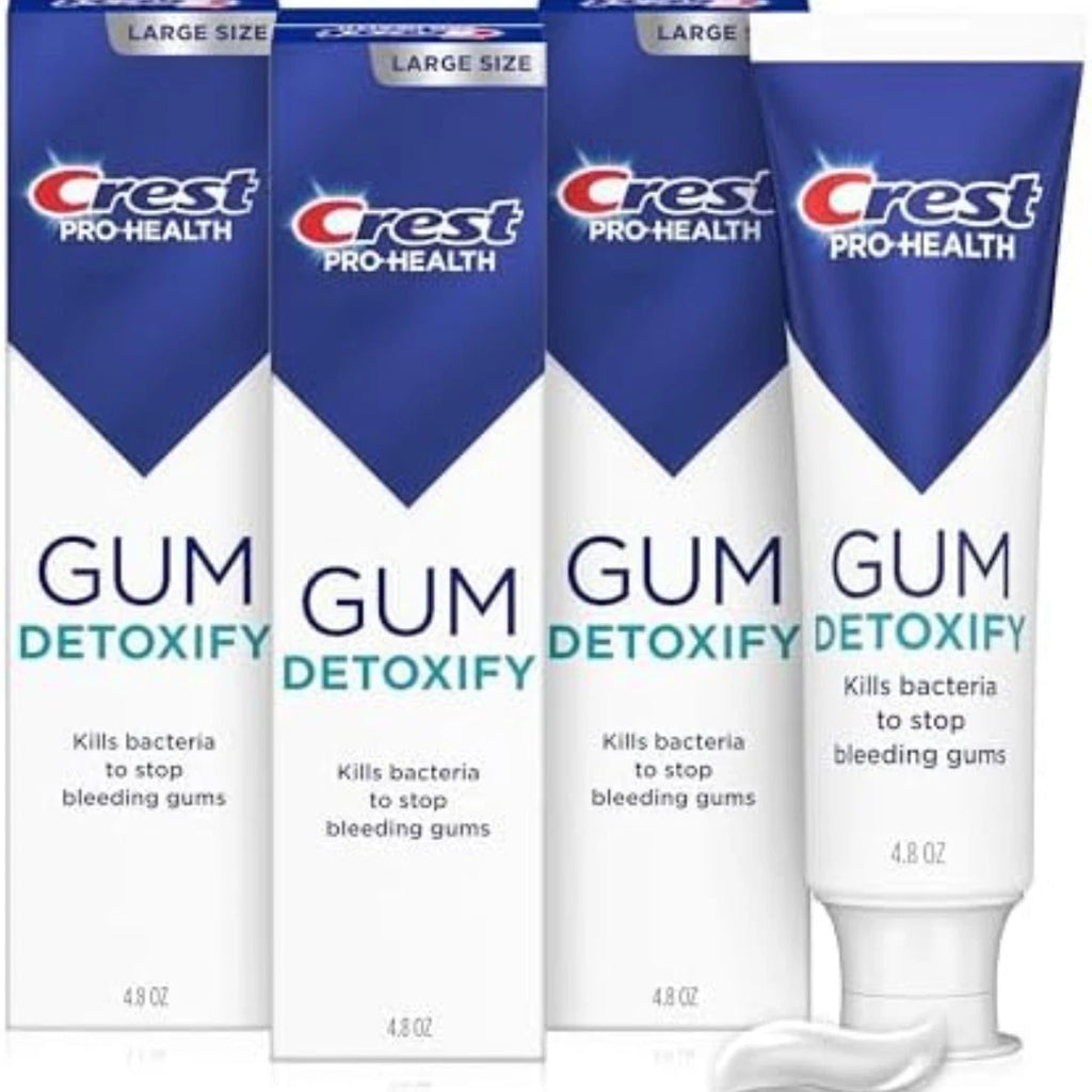 Crest Pro-Health Gum Detoxify Deep Clean Toothpaste 4.8 oz Pack of 2