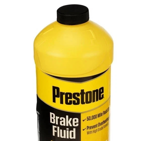 (2 pack) Prestone Dot 4 Brake Fluid 32 fl oz
