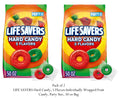 LIFE SAVERS Hard Candy, 5 Flavors Individually Wrapped Fruit Candy, (2 Pack)